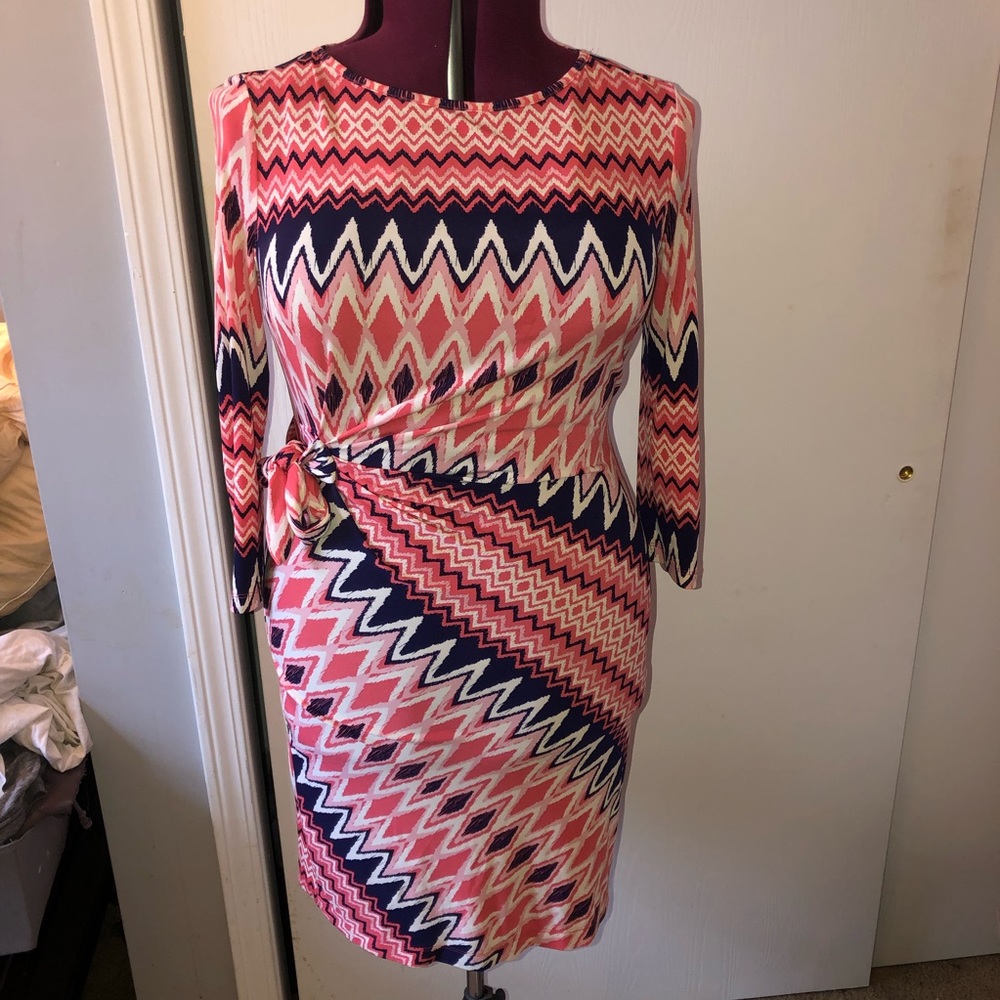 Donna Morgan size 12 wrap dress.